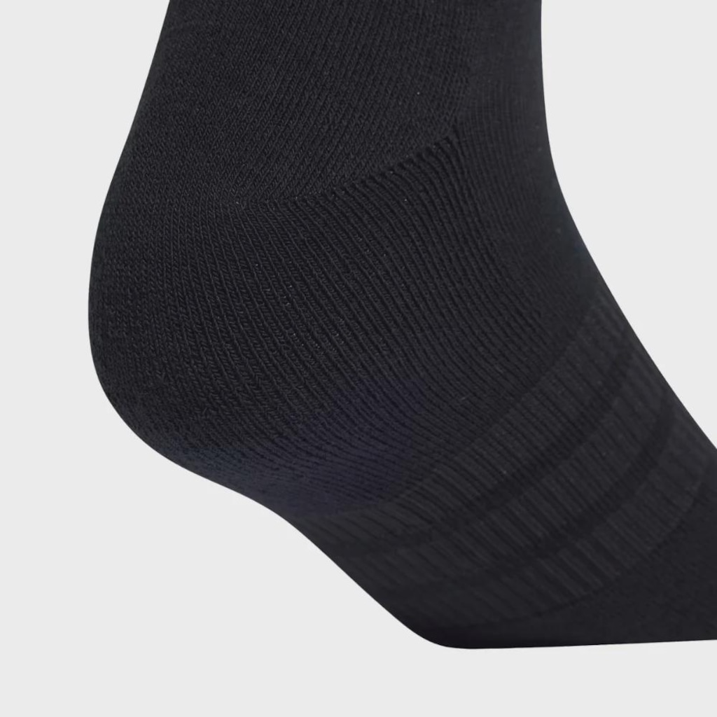 Imagem 3 do produto Kit Meias adidas Essentilas com 3 Pares Cano Baixo - Unissex