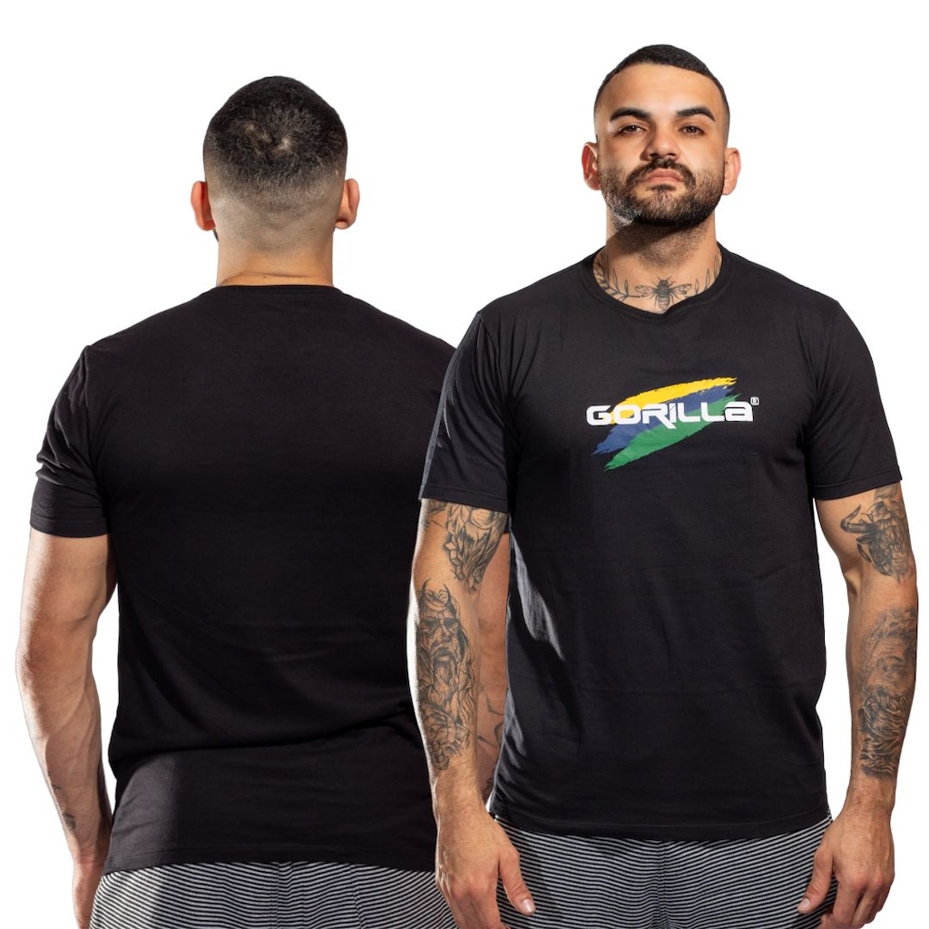 Imagem 3 do produto Camiseta Gorilla Original Inspirada na Energia da Copa Masculina