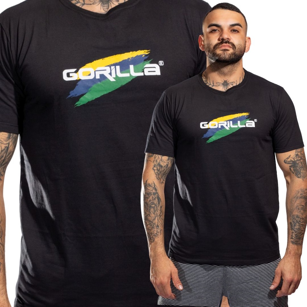 Imagem 4 do produto Camiseta Gorilla Original Inspirada na Energia da Copa Masculina