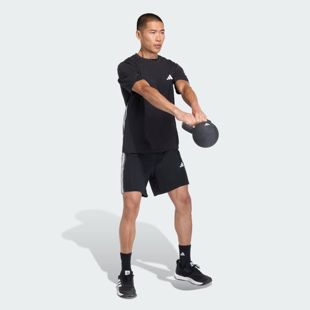 Imagem 4 do produto Shorts de Treino adidas Essentials All-Set 3 Listras Masculino