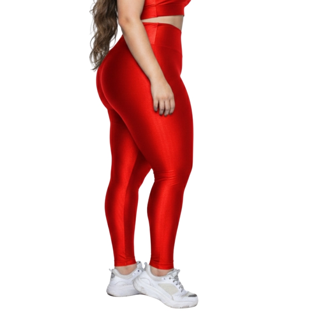 Imagem 2 do produto Calça Legging Plus Size New Zig 3D Vekyo - Feminina