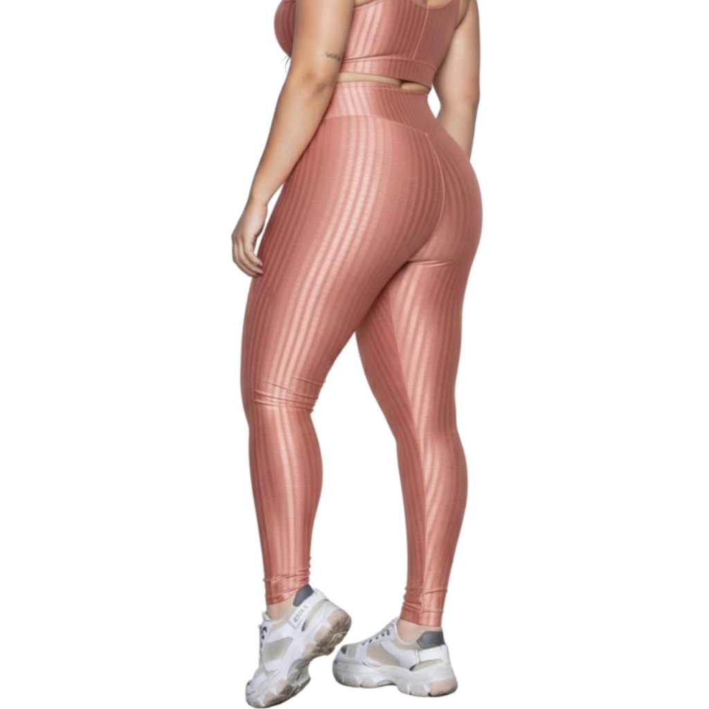 Imagem 3 do produto Calça Legging Plus Size New Zig 3D Vekyo - Feminina