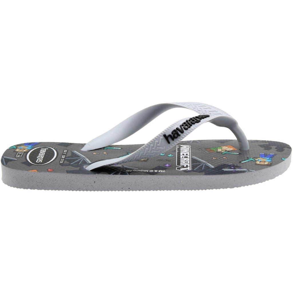 Imagem 2 do produto Chinelo de Dedo Havaianas Minecraft Launcher Menino - Infantil