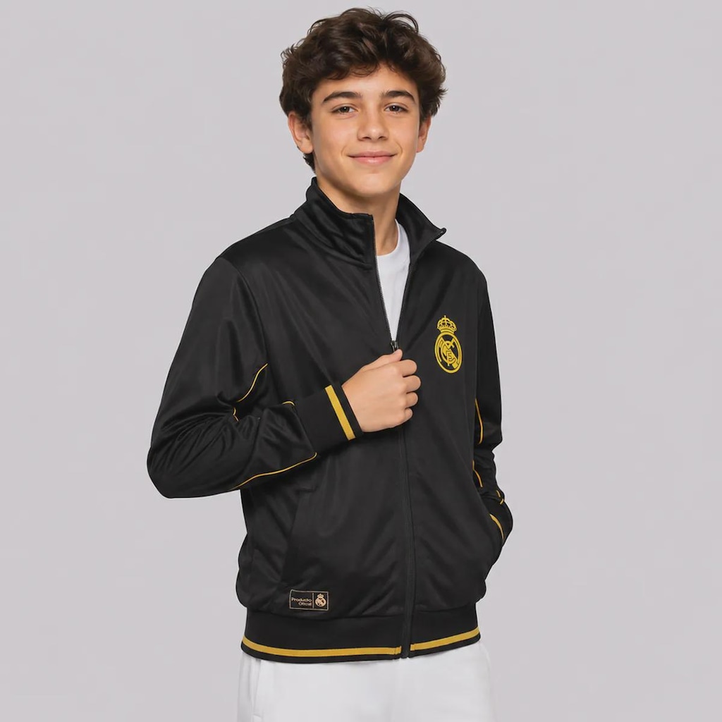 Imagem 2 do produto Jaqueta Real Madrid Helanca Infantil