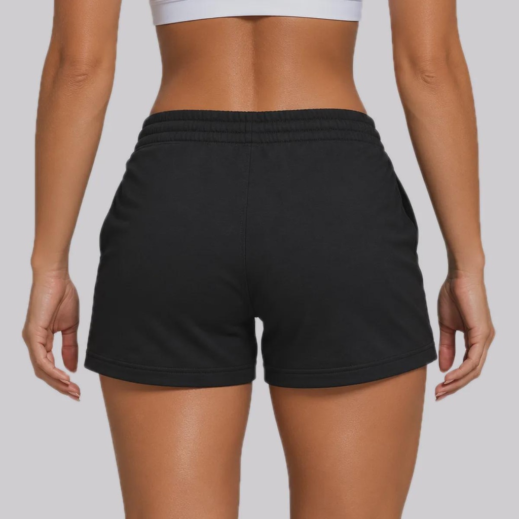 Imagem 3 do produto Short Fila Slim Classic All Black Feminino