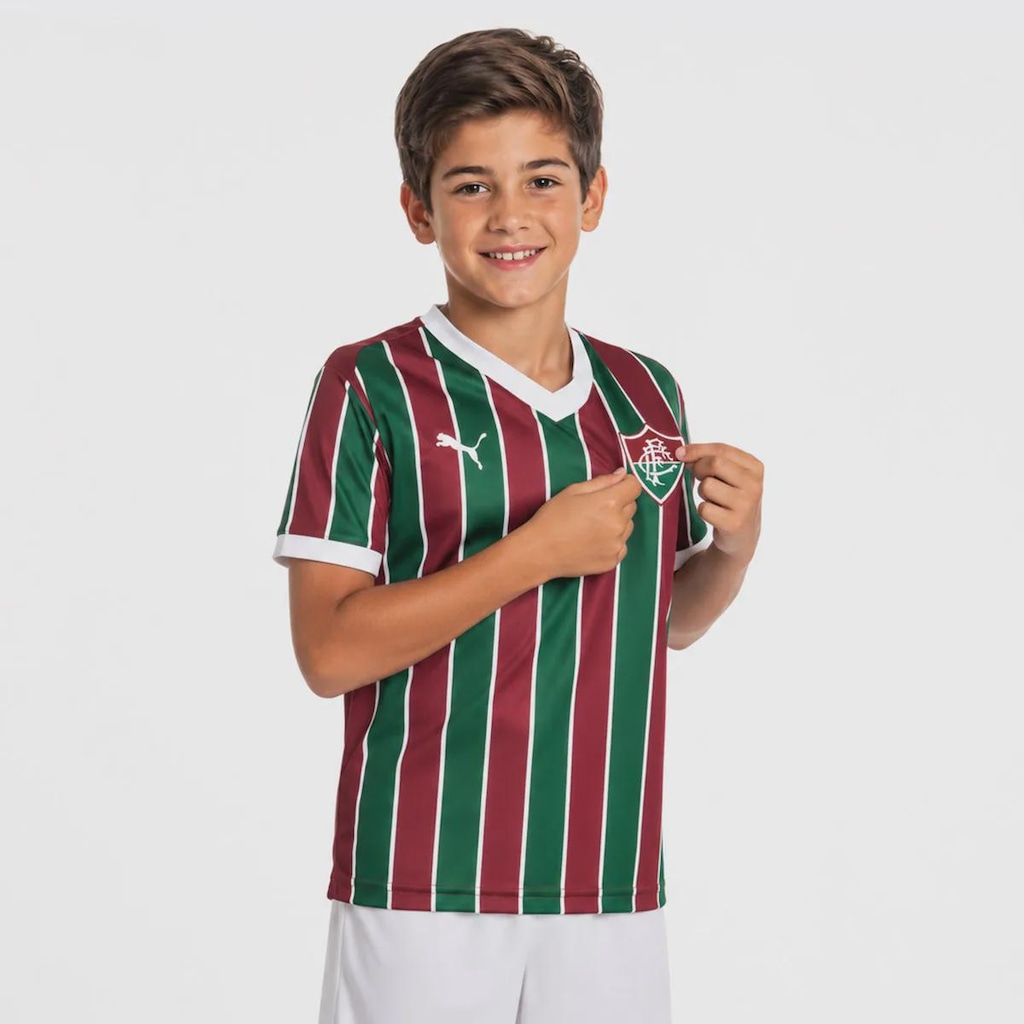 Imagem 2 do produto Camisa do Fluminense I 26/27 Puma Infantil