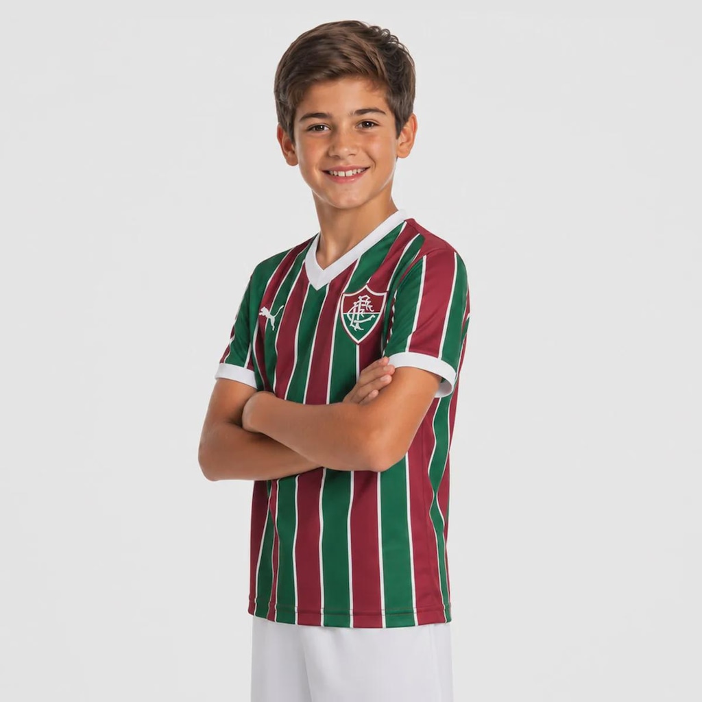 Imagem 3 do produto Camisa do Fluminense I 26/27 Puma Infantil