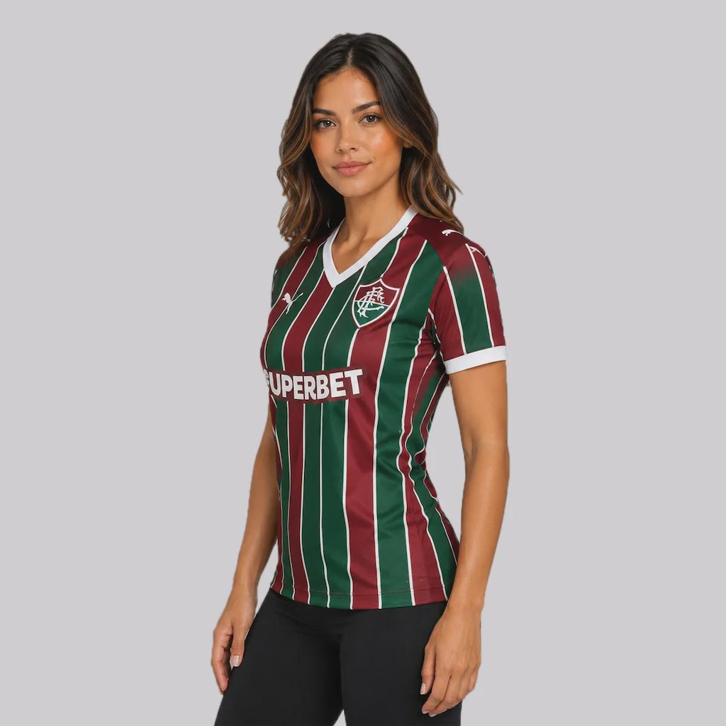 Imagem 2 do produto Camisa do Fluminense I 26/27 Puma Feminina