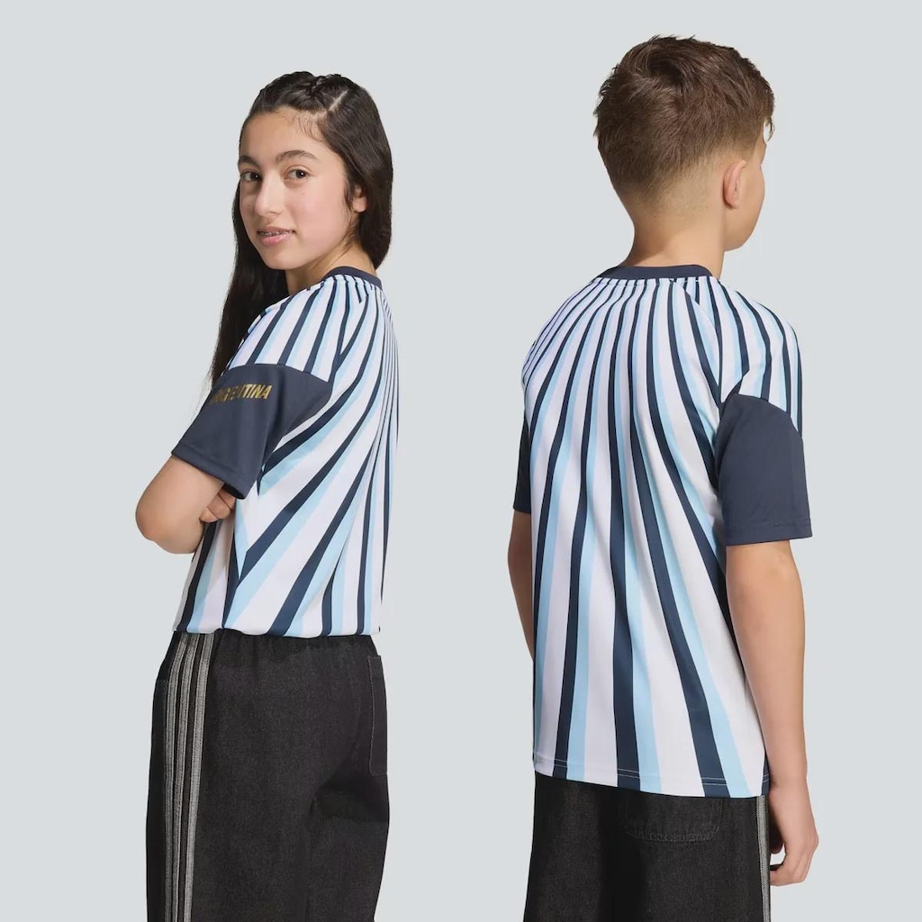 Imagem 5 do produto Camisa Argentina Pré-Jogo I 26/27 adidas Infantil