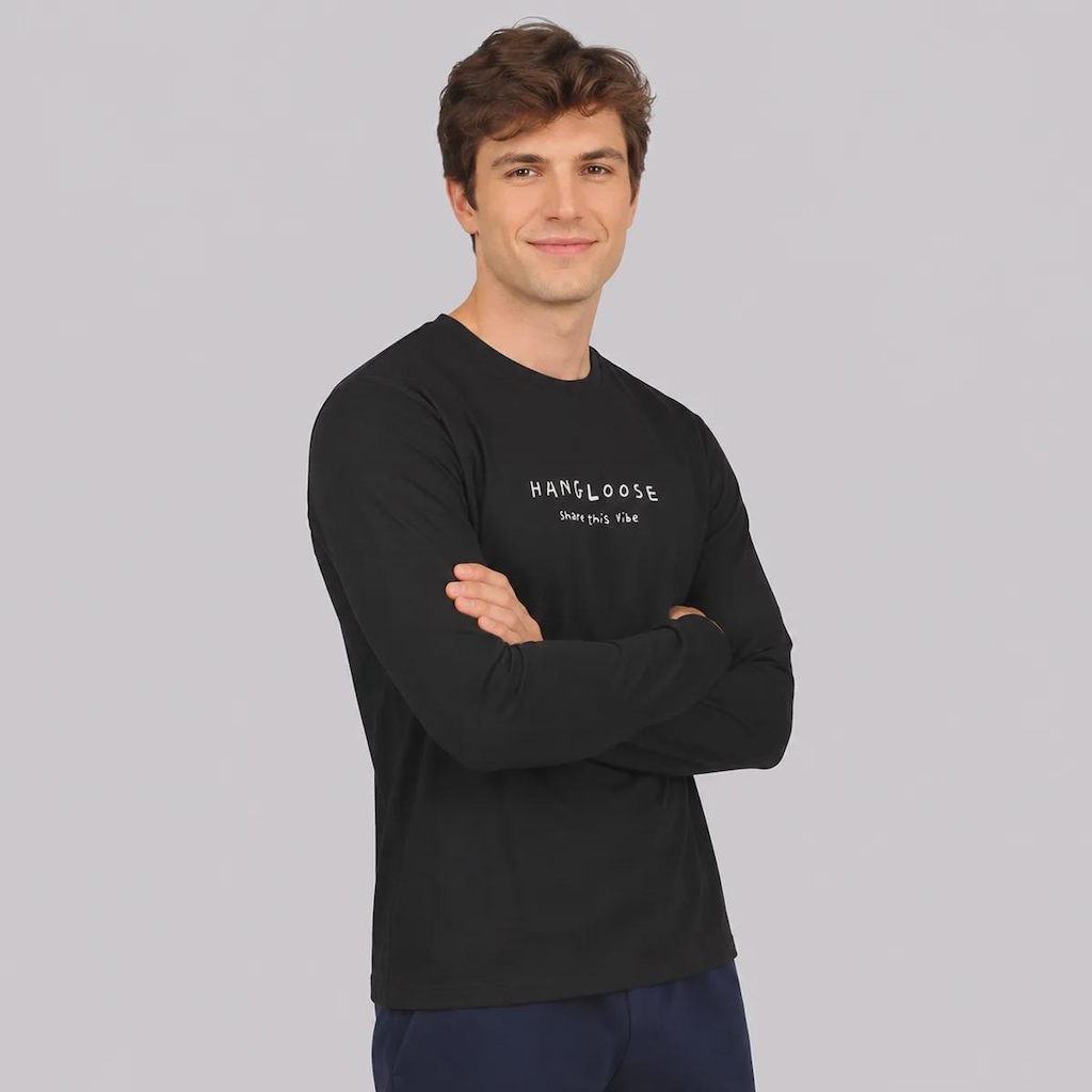 Imagem 2 do produto Camiseta Hang Loose Share It Manga Longa Masculina
