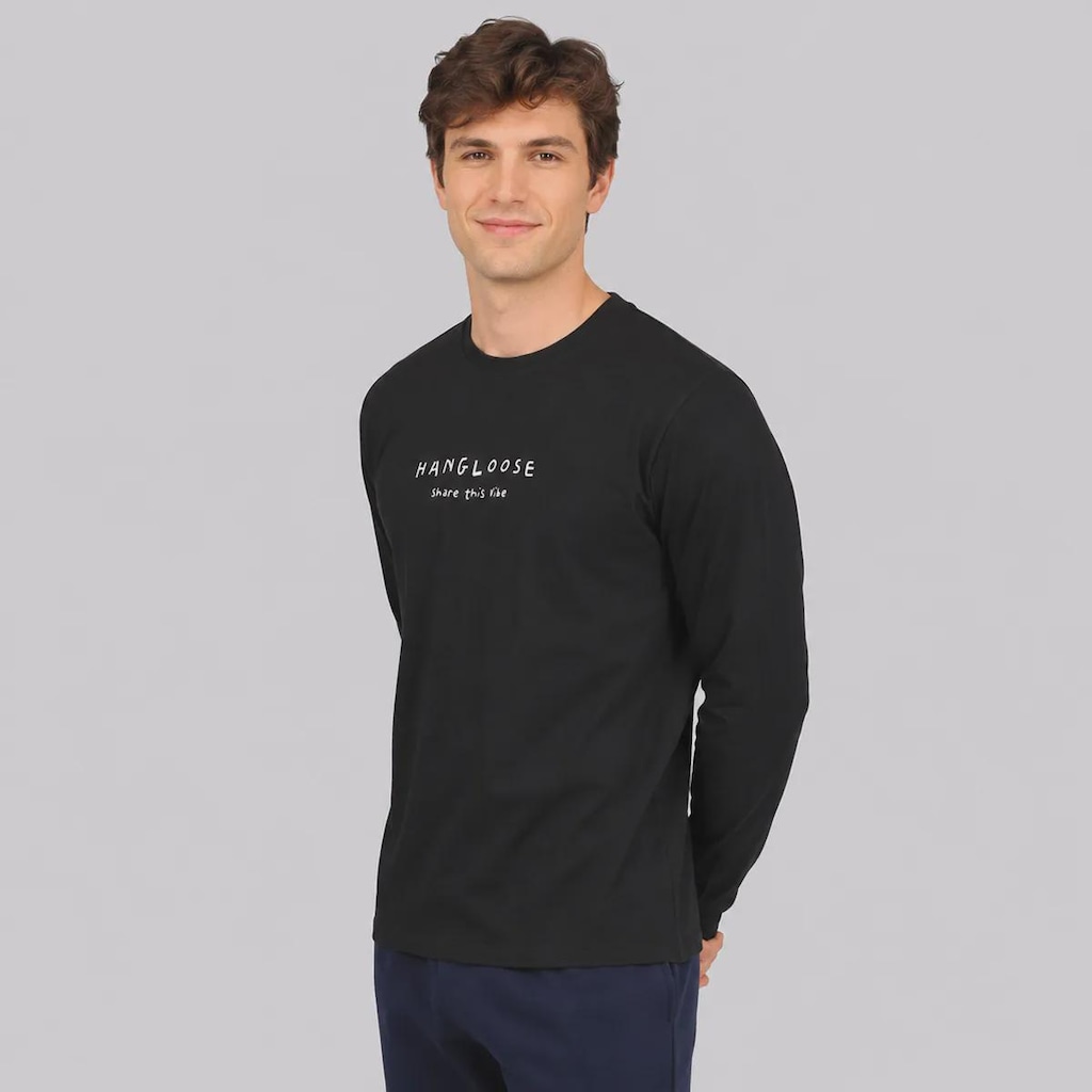 Imagem 3 do produto Camiseta Hang Loose Share It Manga Longa Masculina