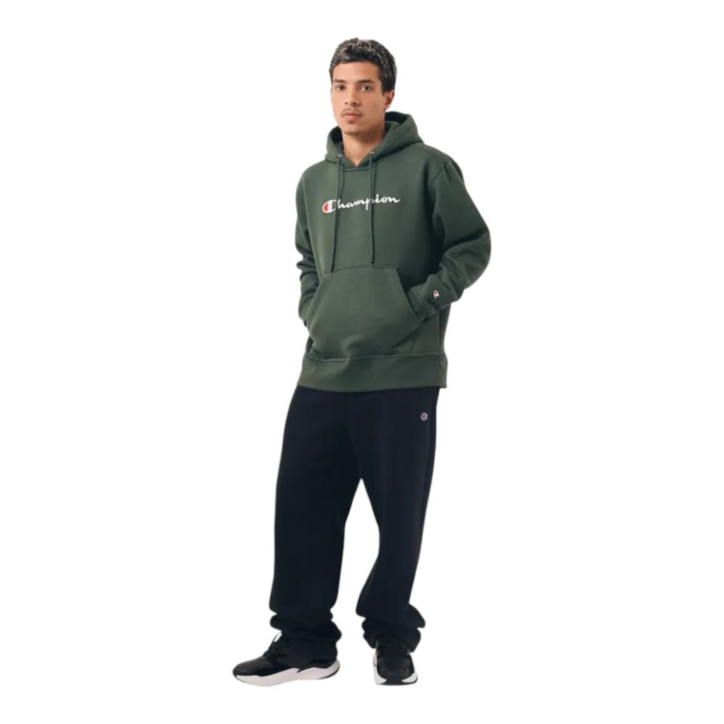 Imagem 3 do produto Moletom Champion Canguru Superfleece Script - Masculino