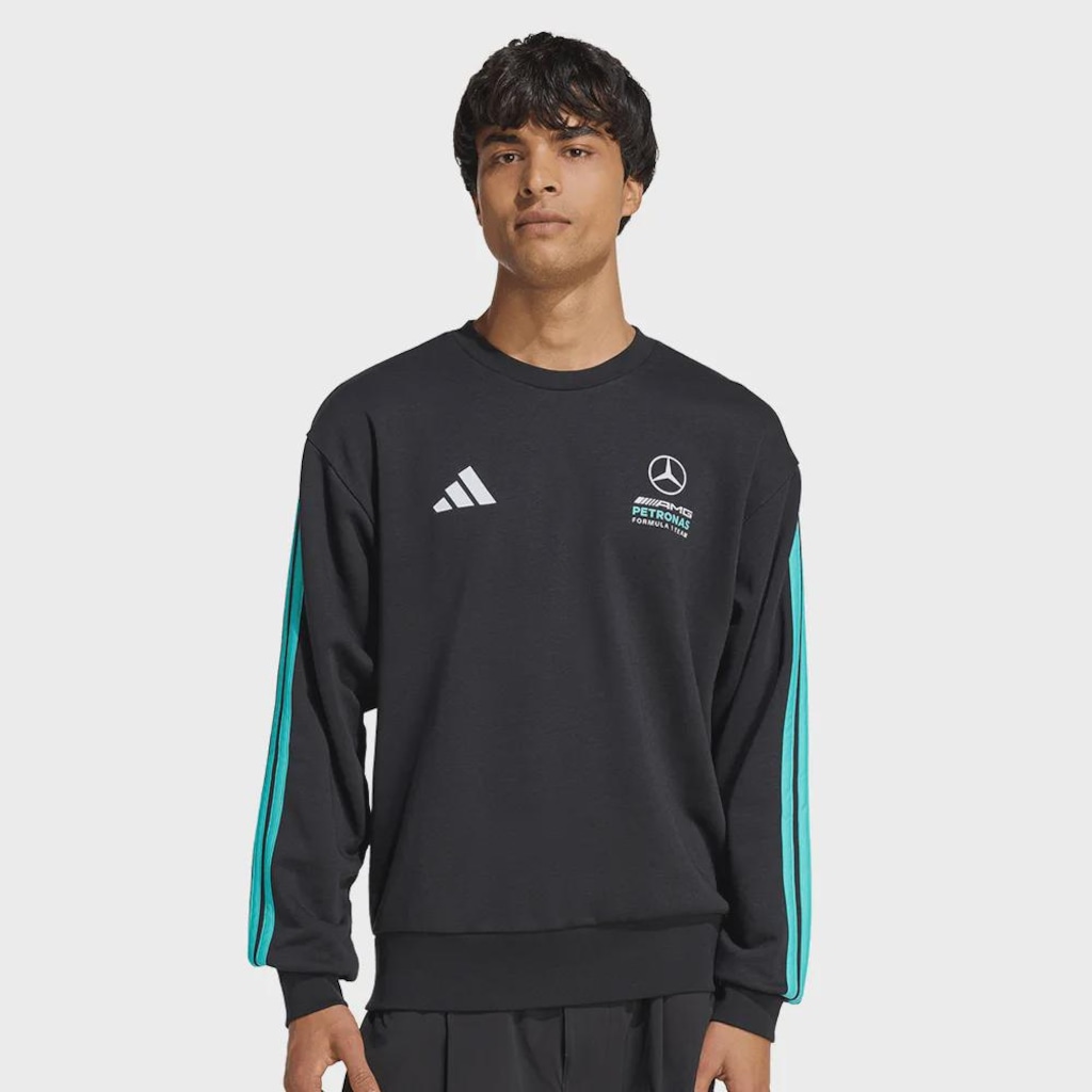Imagem 2 do produto Blusa de Moletom adidas MercedesAMG Petronas Team DNA - Masculina