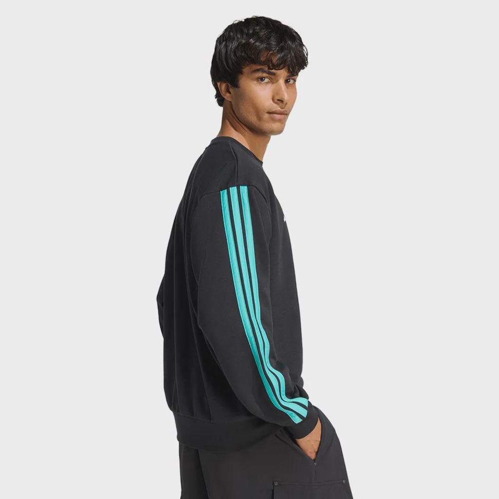 Imagem 3 do produto Blusa de Moletom adidas MercedesAMG Petronas Team DNA - Masculina