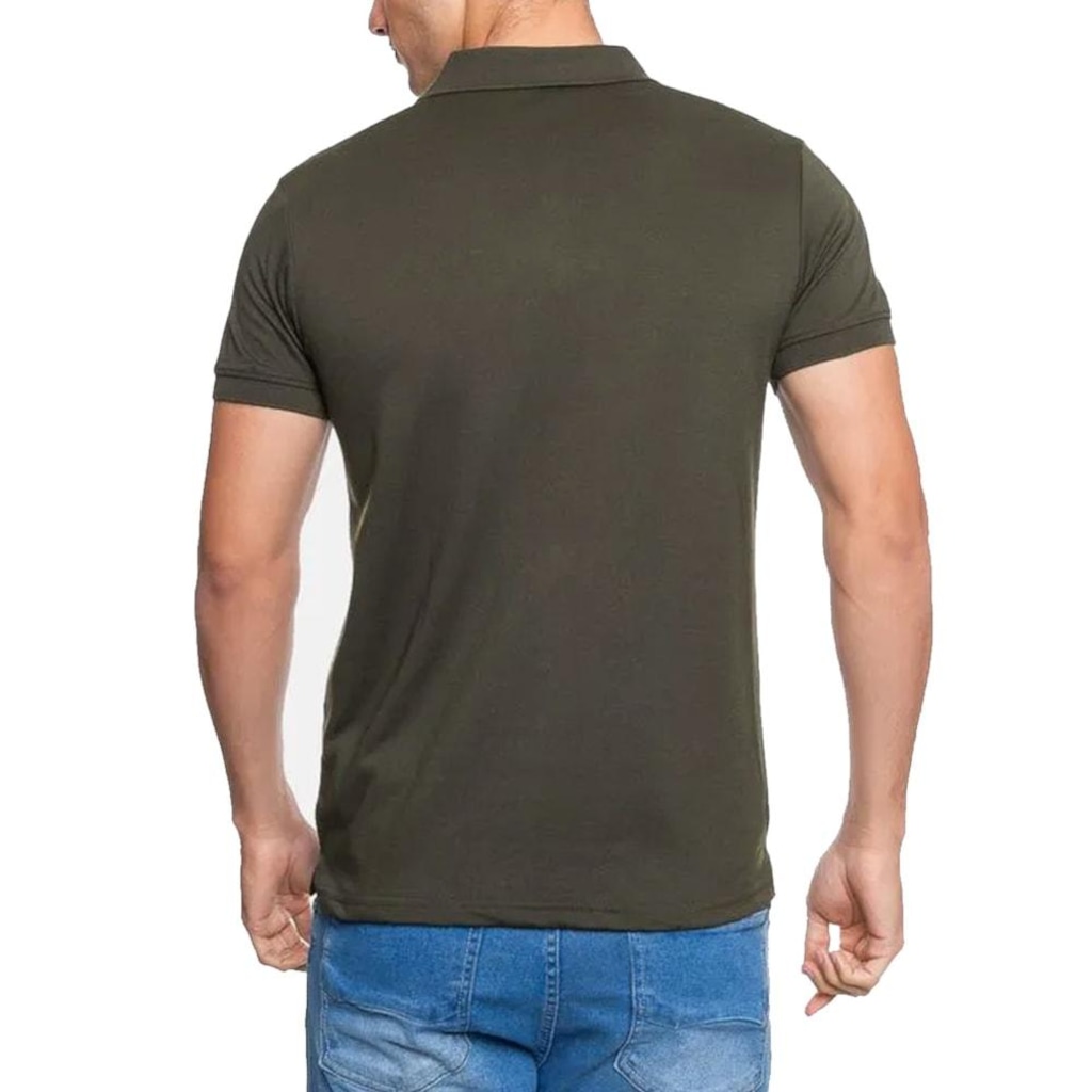 Imagem 2 do produto Camiseta Polo HD Piquet H0243 - Masculina