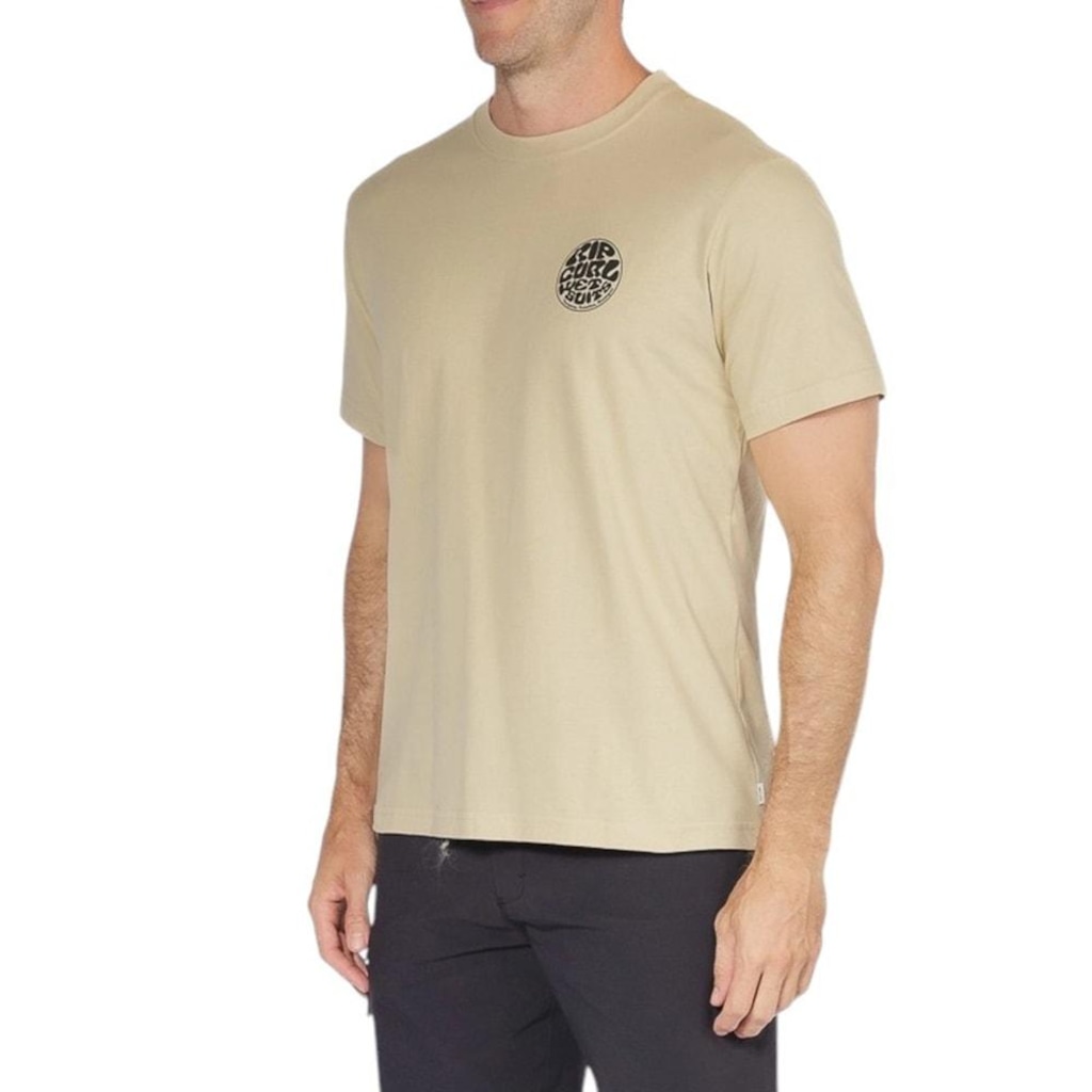 Imagem 3 do produto Camiseta Rip Curl Wettie Suit Icon Khaki Sand - Masculina