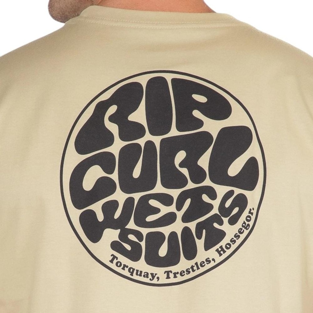 Imagem 5 do produto Camiseta Rip Curl Wettie Suit Icon Khaki Sand - Masculina