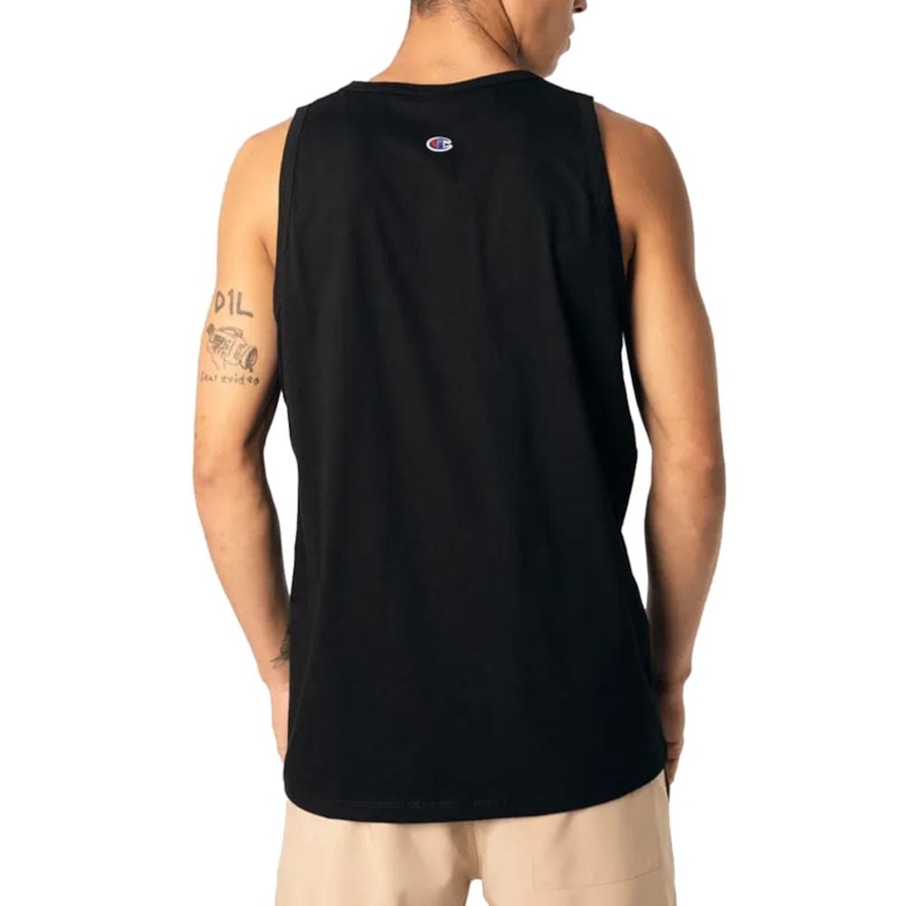 Imagem 2 do produto Camiseta Regata Champion Mini Script Bordado - Masculina