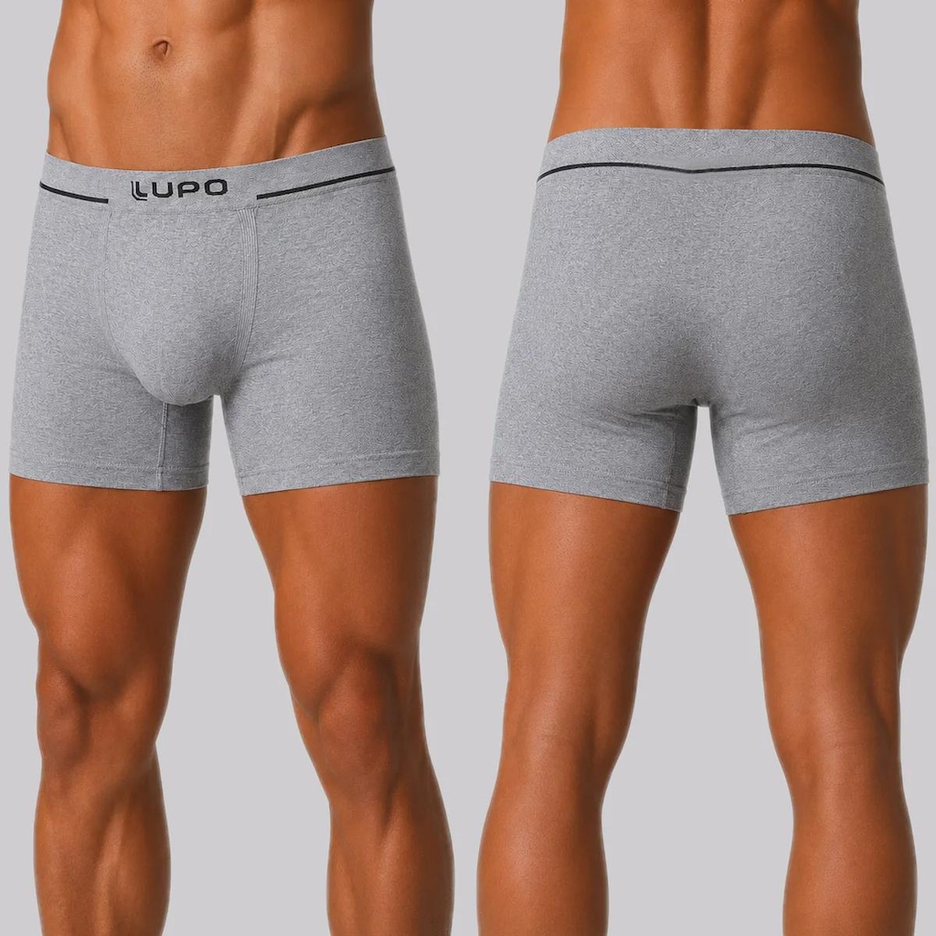 Imagem 3 do produto Kit Cueca Boxer Lupo Masculino - 2 Unidades