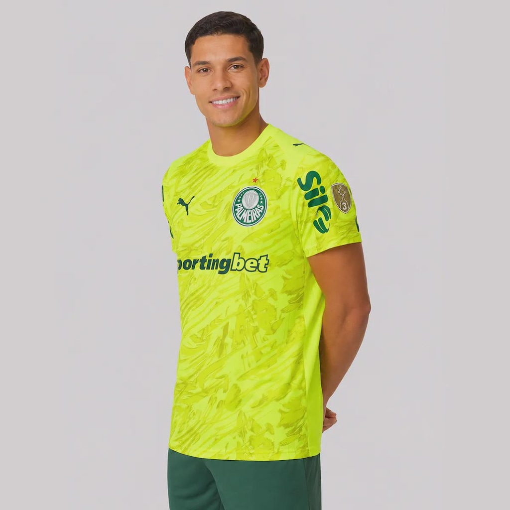 Imagem 3 do produto Camisa do Palmeiras Goleiro III 26/27 Patch Libertadores Puma Masculina