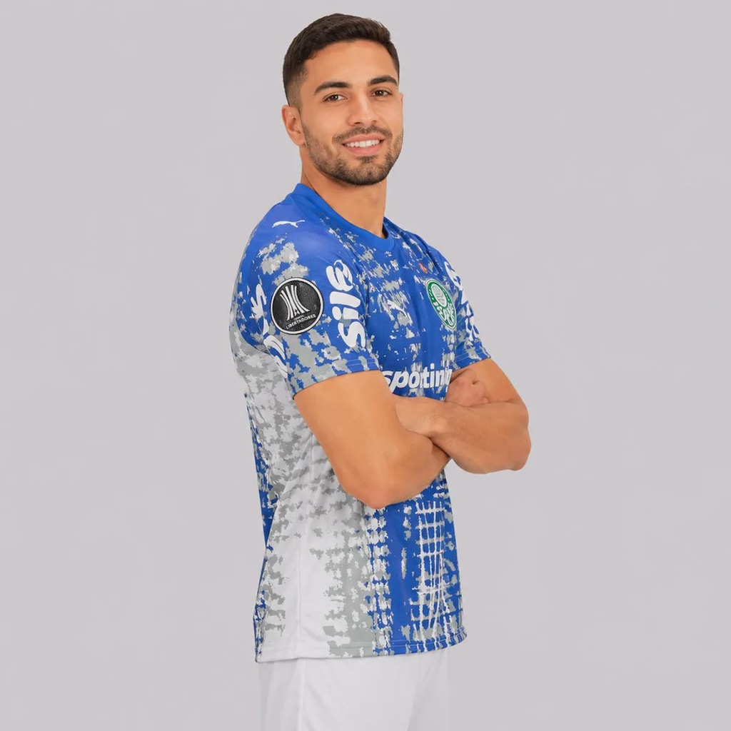 Imagem 2 do produto Camisa de Goleiro do Palmeiras Edição Especial 26/27 Patch Libertadores Puma Masculina