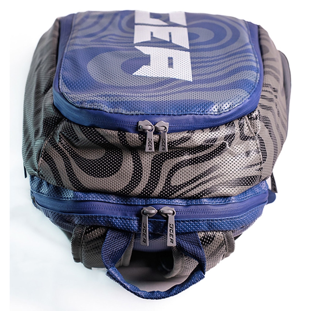Imagem 5 do produto Mochila Raqueteira Ógea Premium Blue Texture - 26 Litros