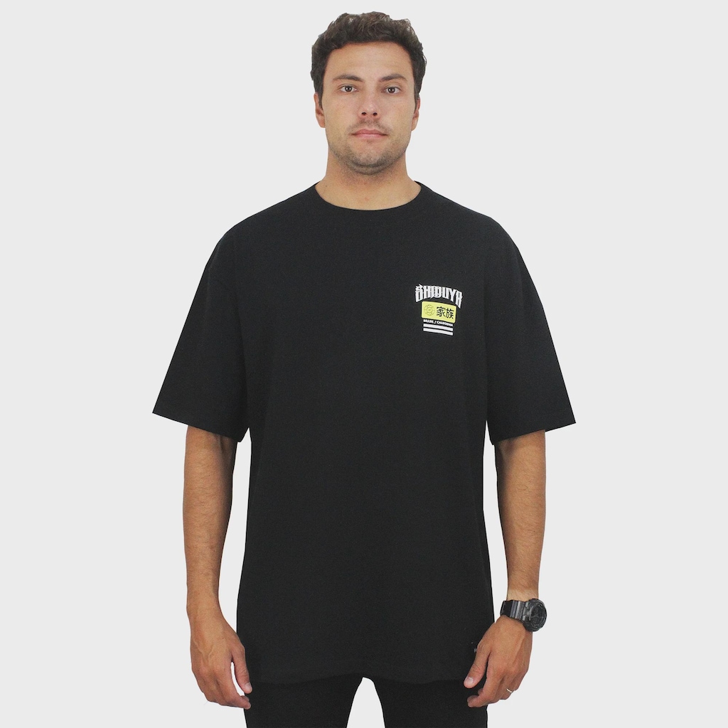 Imagem 5 do produto Camiseta Max Fit Hurley x Shibuya Escama Black - Masculina