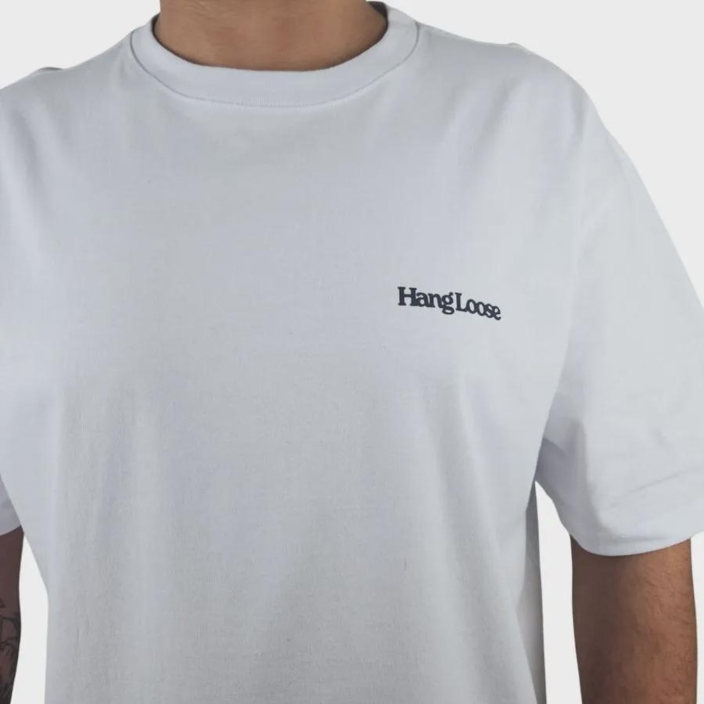 Imagem 2 do produto Camiseta Hang Loose Lettering Plus Size - Masculina