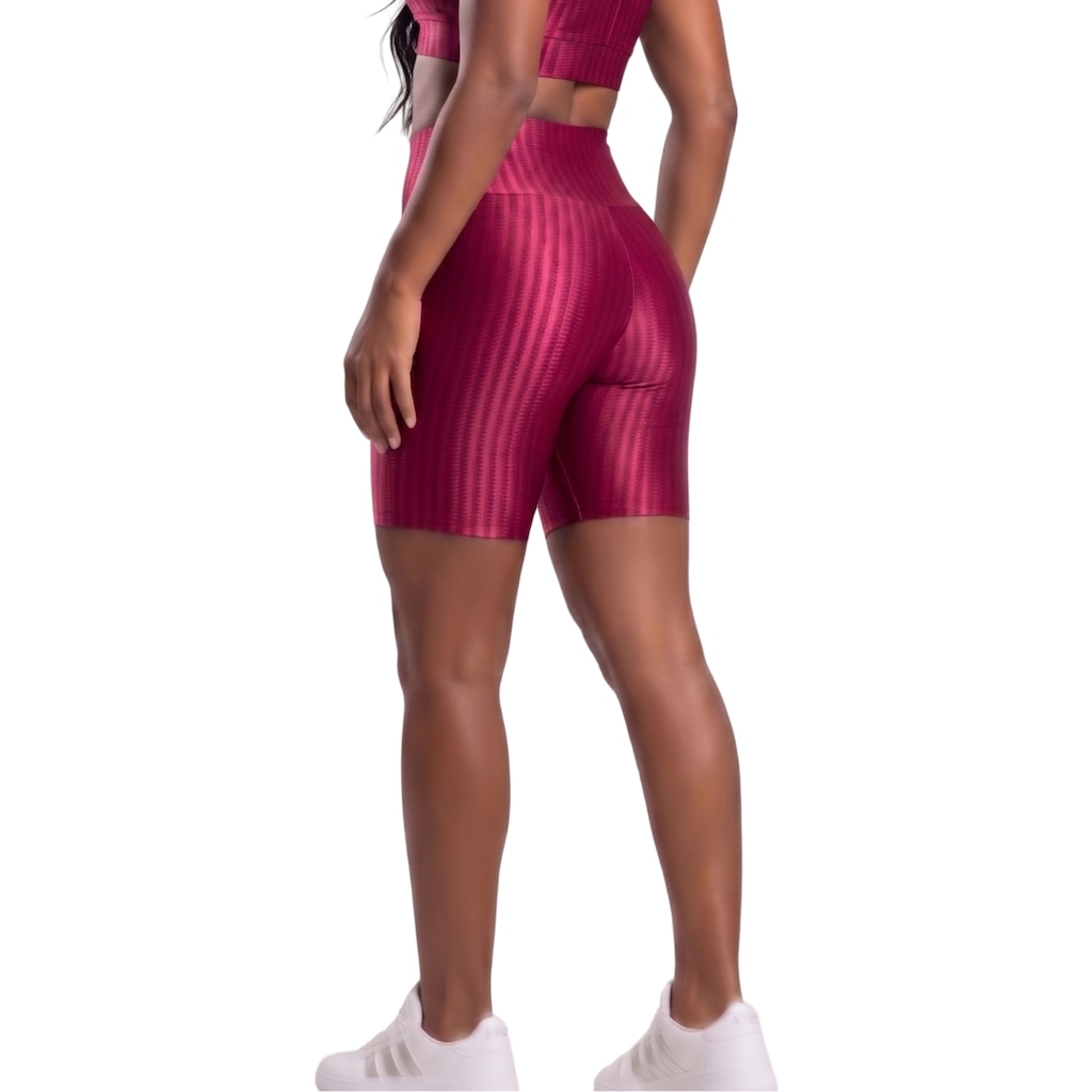 Imagem 3 do produto Bermuda Fitness Vekyo New Zig 3D - Feminina