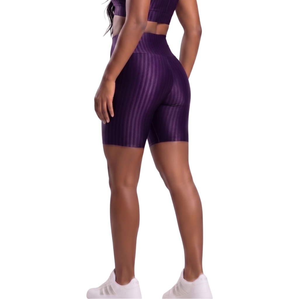 Imagem 3 do produto Bermuda Fitness Vekyo New Zig 3D - Feminina
