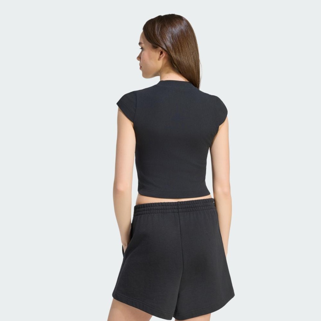 Imagem 3 do produto Camiseta Uniforme adidas Small Logo Rib Feminina