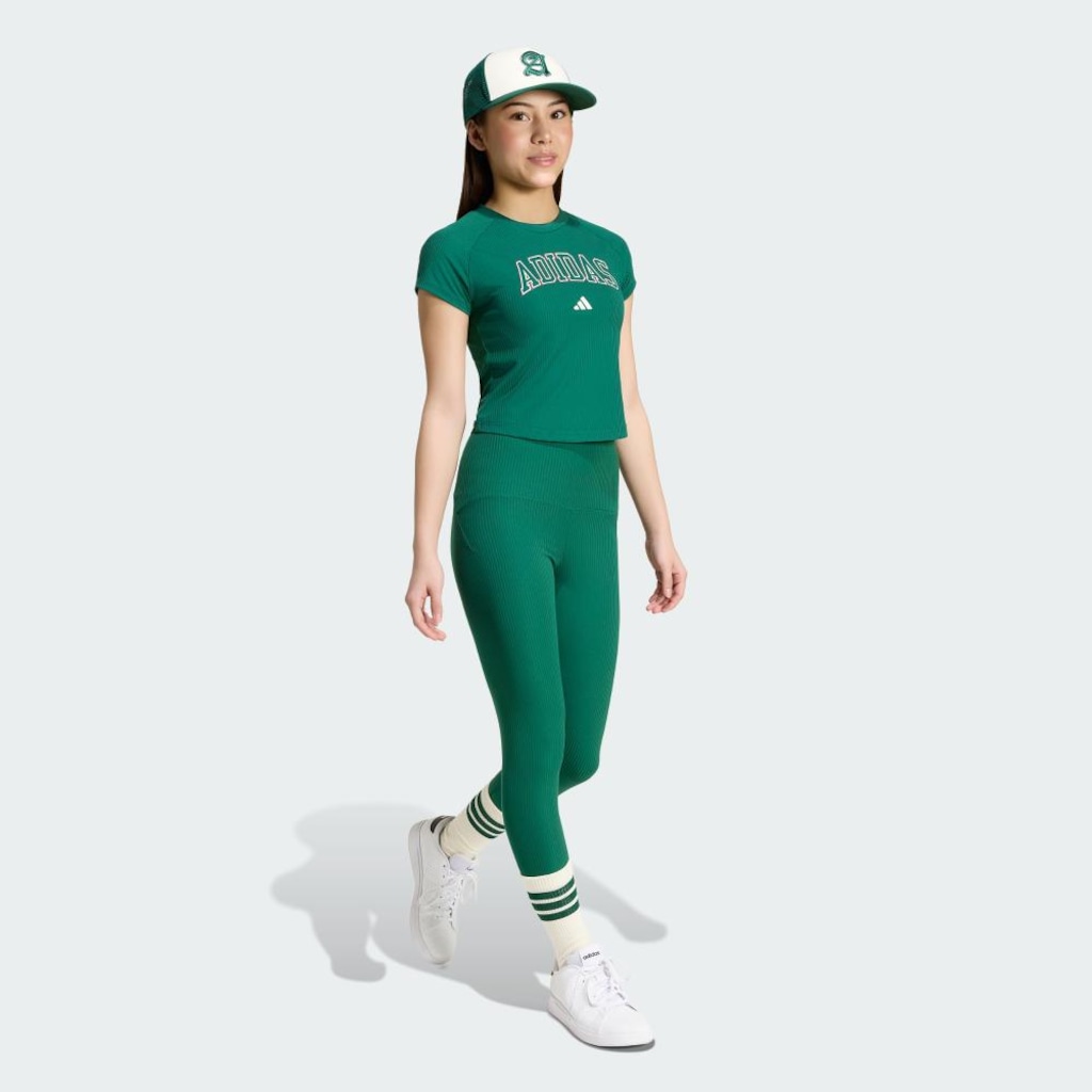 Imagem 4 do produto Calça Legging adidas Sport Seasonals Collegiate Typography Infantil