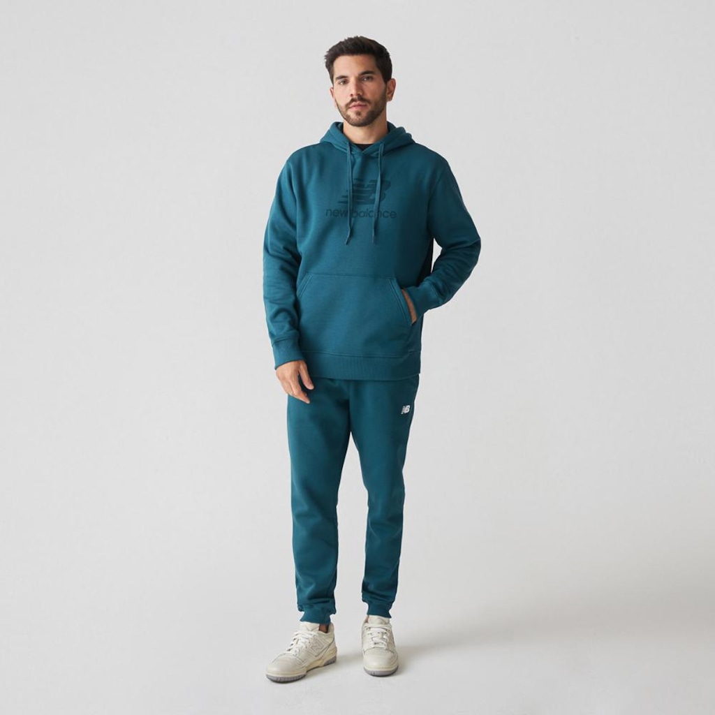 Imagem 2 do produto Casaco New Balance Com Capuz Essentials Basic Masculino