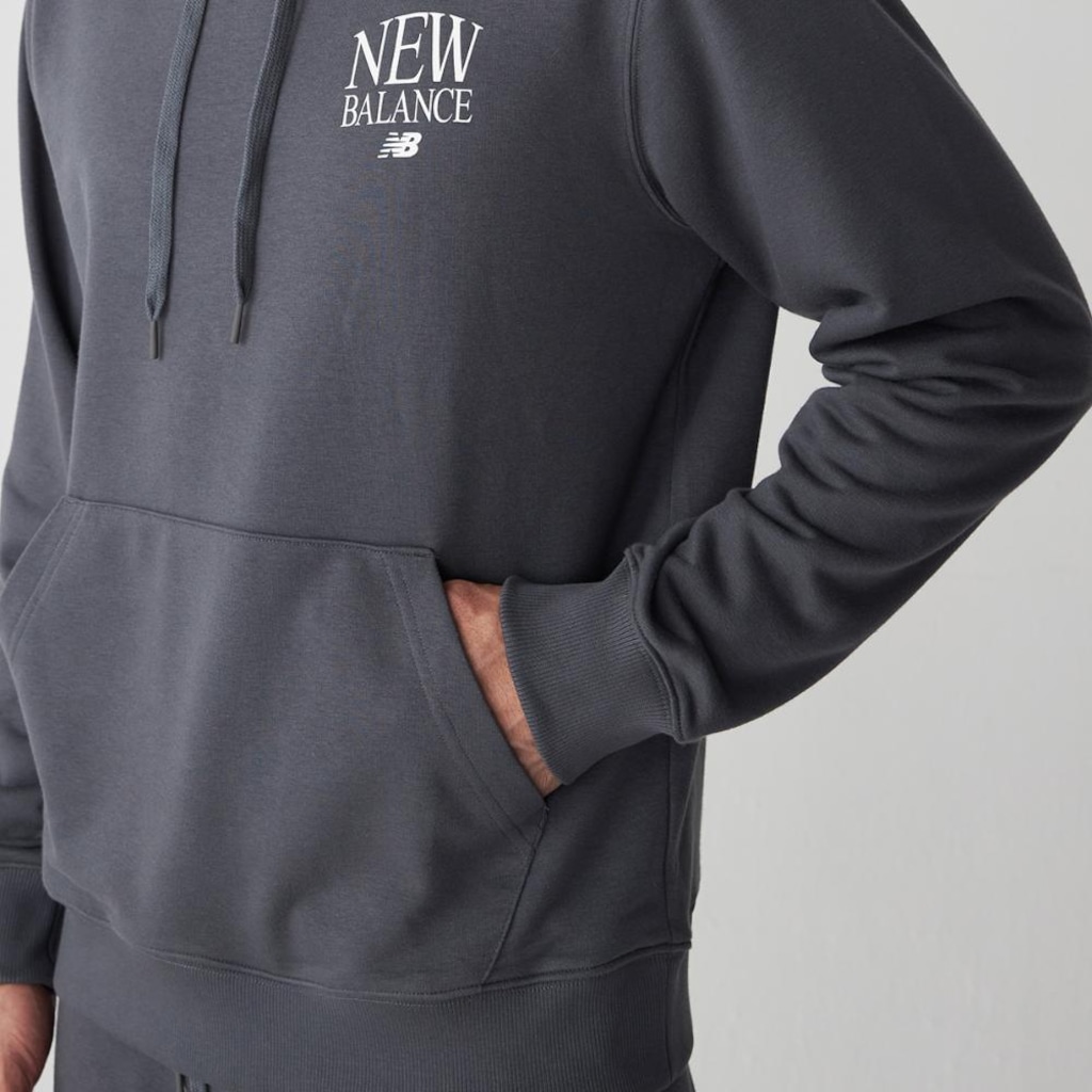 Imagem 4 do produto Casaco New Balance Com Capuz Reimagined (Sem Felpa) Masculino
