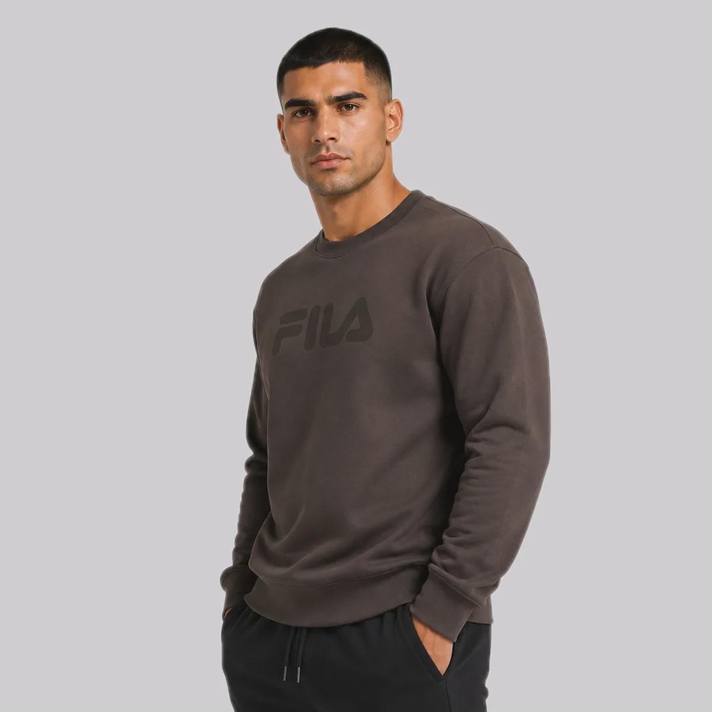 Imagem 2 do produto Blusão de Moletom Fila Comfort Letter III Logo Masculino