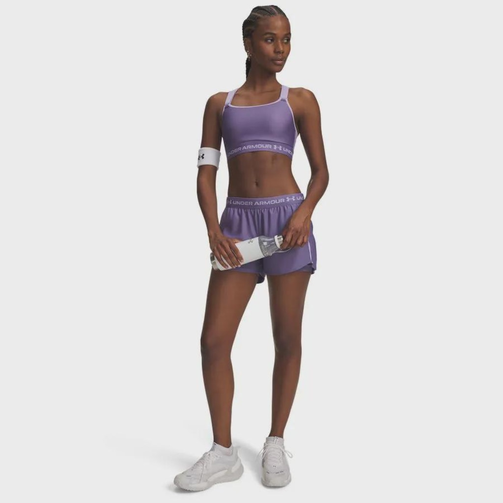 Imagem 4 do produto Short de Treino 2 em 1 Under Armour Tech Play Up - Feminino
