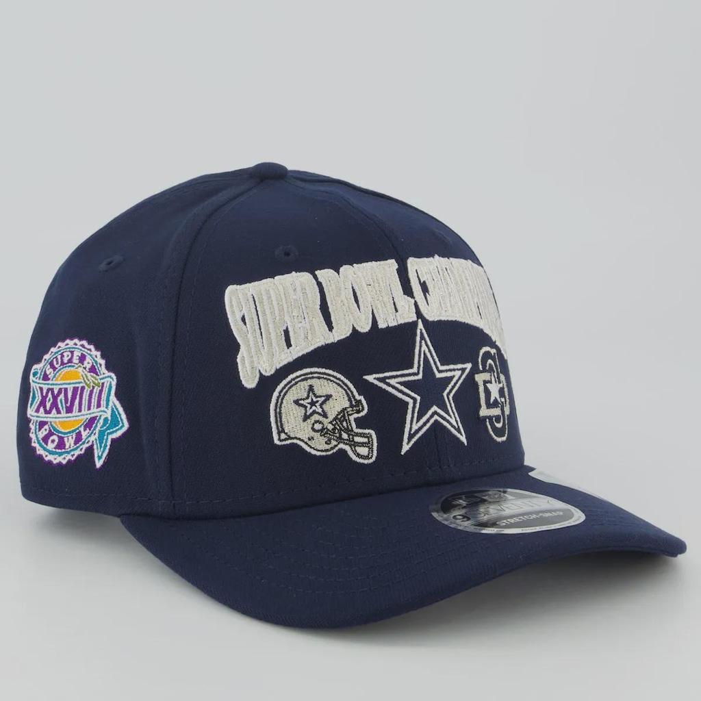 Imagem 2 do produto Boné New Era Dallas Cowboys 9SEVENTY Stretch Snap NFL