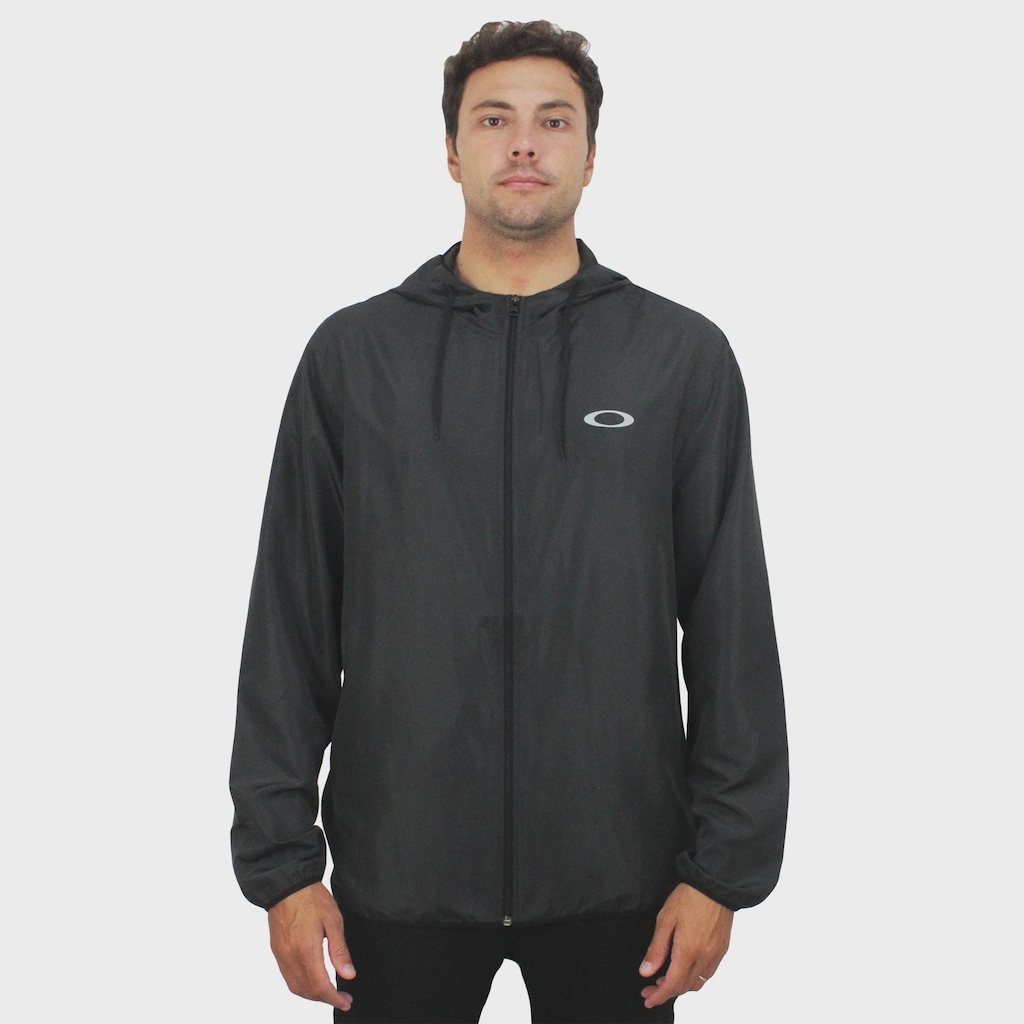 Imagem 2 do produto Jaqueta Masculina Windbreaker Oakley Essential Blackout
