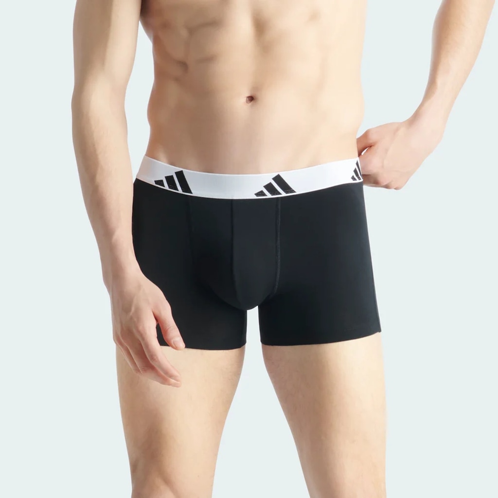 Imagem 2 do produto Kit Cueca Boxer adidas Active Flex Algodão com 2 Peças - Adulto