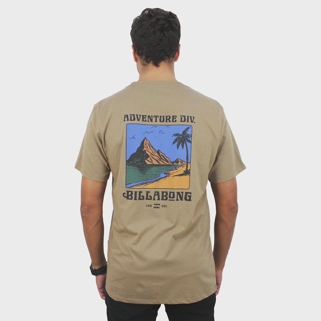 Imagem 2 do produto Camiseta Billabong Post Cards I Brown - Masculina
