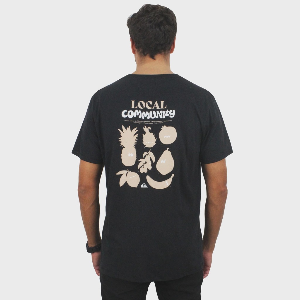 Imagem 2 do produto Camiseta Quiksilver Fruits Tide Black - Masculina