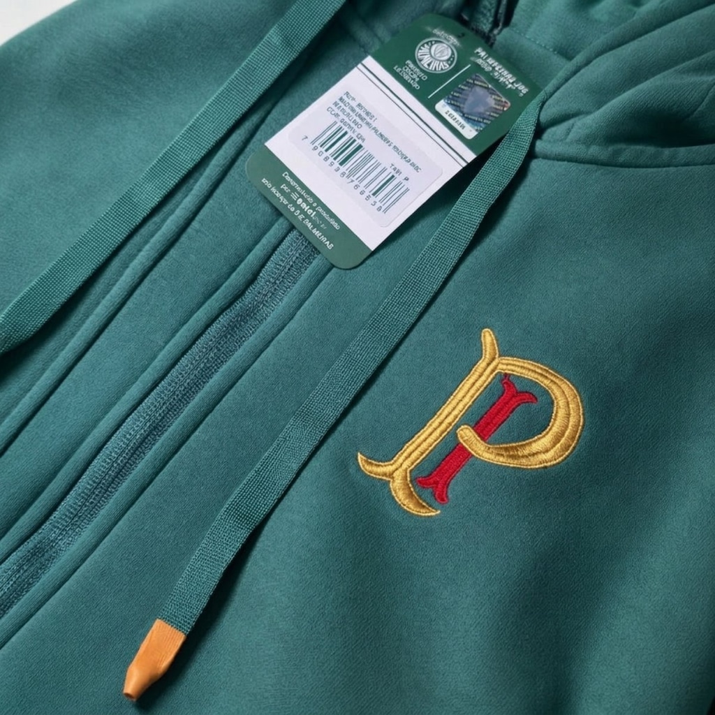 Imagem 3 do produto Moletom do Palmeiras Palestra Verde Betel - Masculino