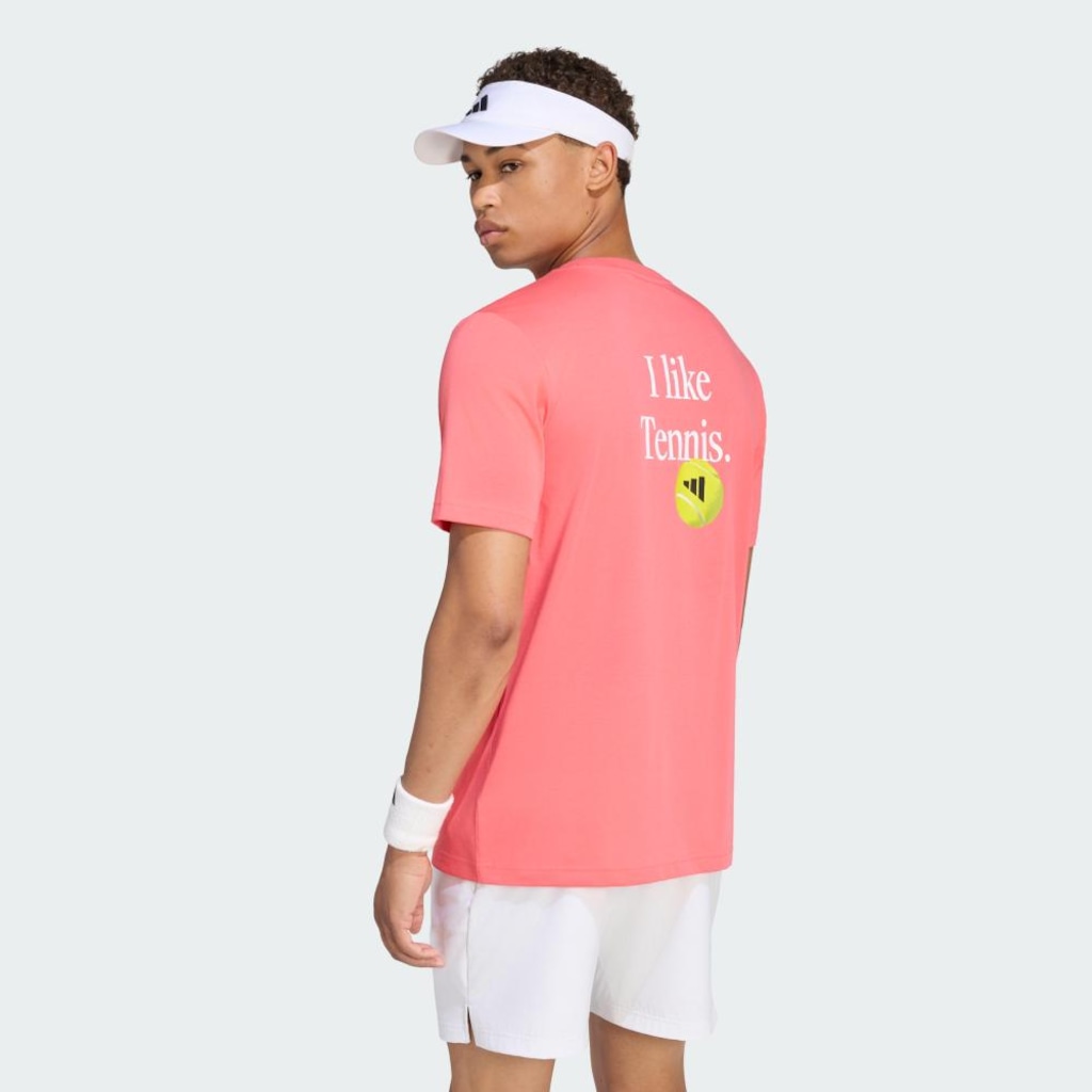 Imagem 3 do produto Camiseta Estampada adidas Tennis Masculina