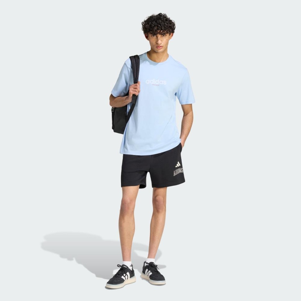 Imagem 4 do produto Camiseta adidas Estampa de Futebol Memories of Sport Masculina