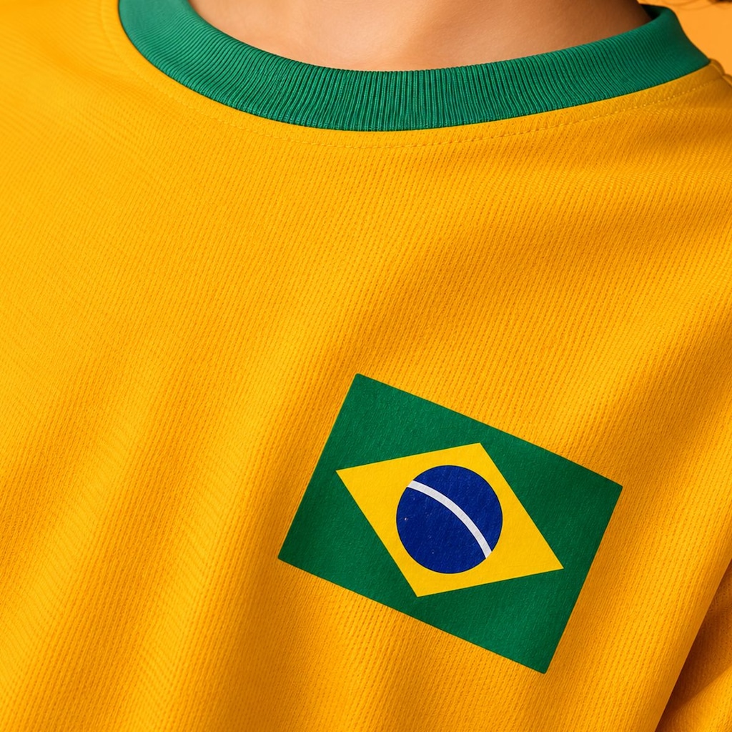 Imagem 3 do produto Camisa do Brasil Saga Dry Braziline - Infantil