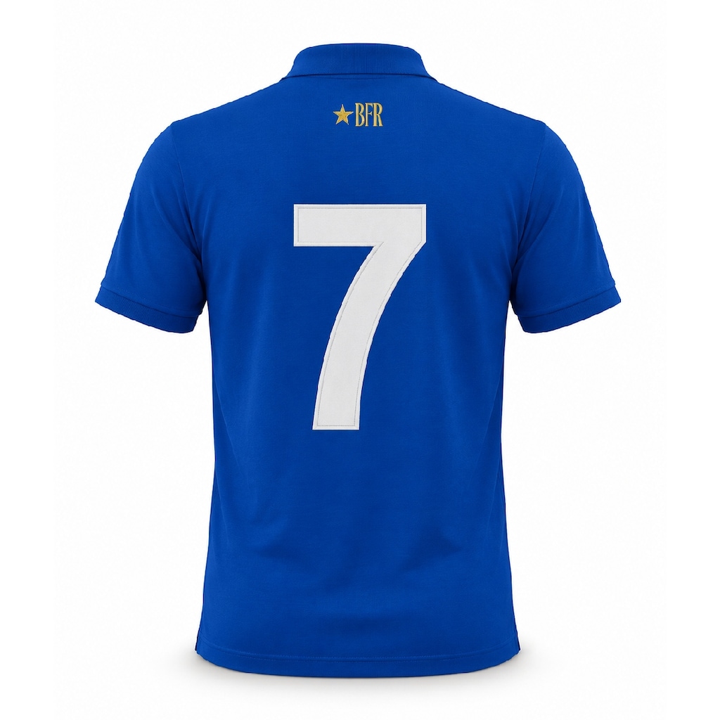 Imagem 4 do produto Camisa do Botafogo Retrô Especial Brasil Garrincha 7 RetrôMania - Masculina