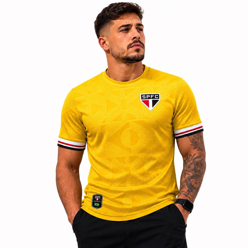 Imagem 2 do produto Camisa do São Paulo Especial Brasil Hyperbole - Masculina