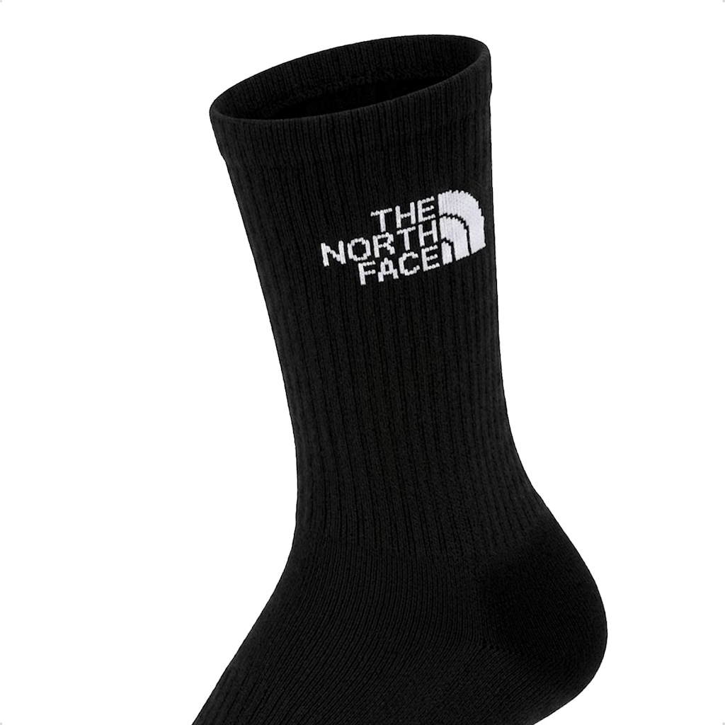 Imagem 2 do produto Kit com 3 pares de Meia Cano Médio The North Face Multi Sport Cush Crew Sock - Unissex