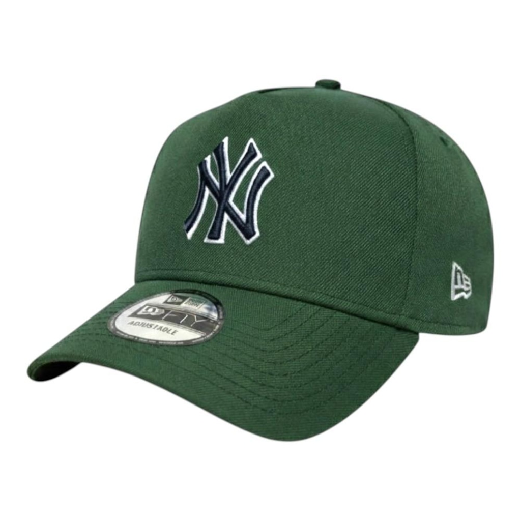 Imagem 2 do produto Boné Adulto New Era 940 A-Frame New York Yankees Outline Script Aba Curva