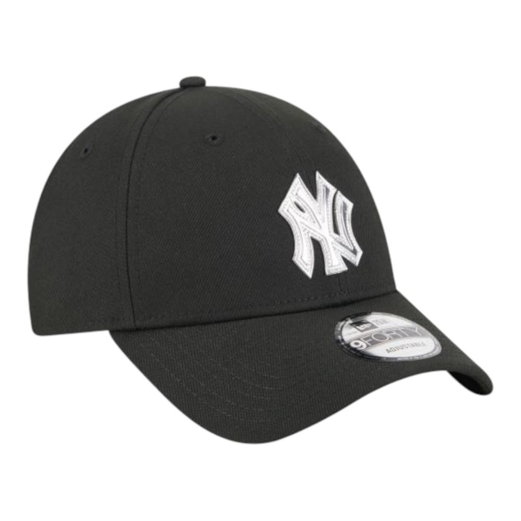 Imagem 3 do produto Boné Adulto New Era 940snap Liquid Metal New York Yankees Aba Curva